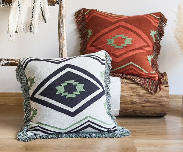 Simple Decorative Pillow Covers, Modern Decorative Pillow for Interior Design, Contemporary Modern Sofa Pillows for Bedroom, Square Modern Pillows for Couch-LargePaintingArt.com