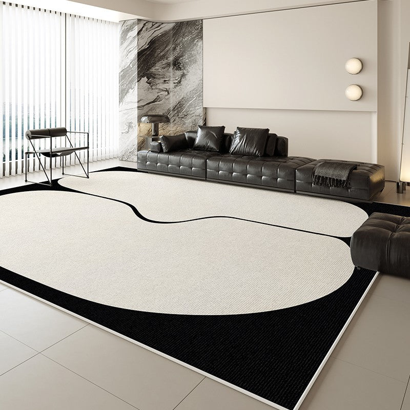 Extra Large Modern Rugs for Living Room, Bedroom Modern Rugs, Dining Room Geometric Modern Rugs, Contemporary Modern Rugs for Office-LargePaintingArt.com