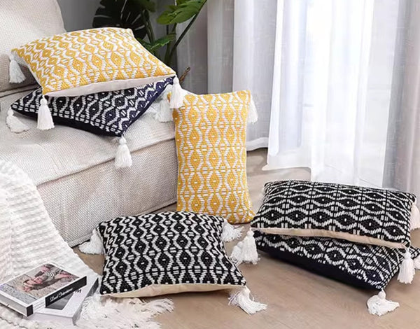 Modern Pillows for Living Room, Decorative Modern Pillows for Couch, Modern Sofa Pillows Covers, Modern Sofa Cushion-LargePaintingArt.com