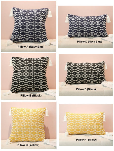 Decorative Modern Pillows for Couch, Modern Pillows for Living Room, Modern Sofa Pillows Covers, Modern Sofa Cushion-LargePaintingArt.com