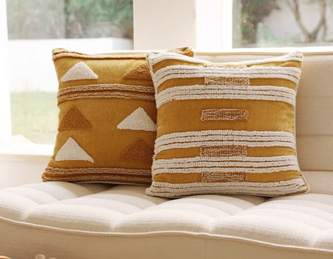 Modern Square Sofa Pillows Covers, Modern Sofa Cushion, Decorative Modern Pillows for Couch, Decorative Pillows for Living Room-LargePaintingArt.com