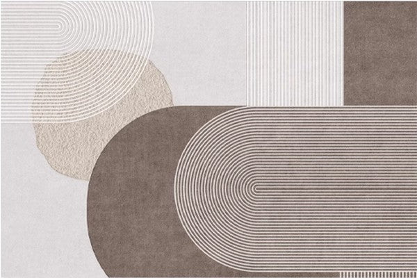 Extra Large Modern Rugs for Living Room, Abstract Contemporary Modern Rugs, Geometric Area Rugs for Bedroom, Modern Rugs for Office-LargePaintingArt.com