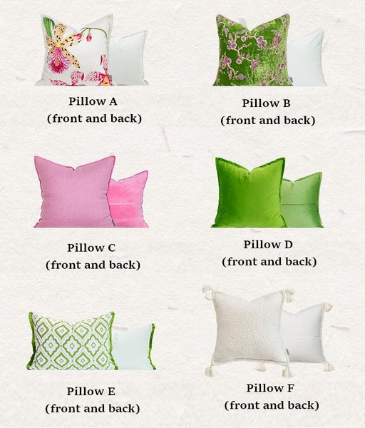 Modern Decorative Cushion Covers, Unique Decorative Pillow Arrangement Ideas for Couch, Decorative Pillows for Living Room, Large Decorative Pillows for Interior Design-LargePaintingArt.com