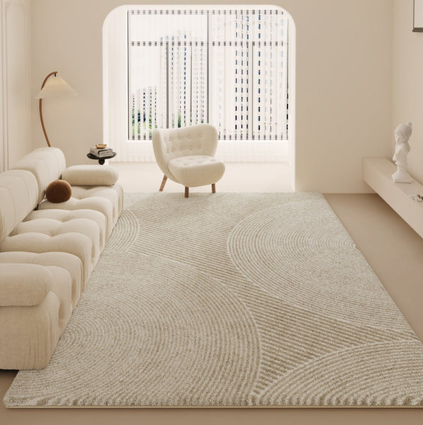 Geometric Carpets for Sale, Abstract Modern Rugs for Living Room, Modern Rugs under Dining Room Table, Contemporary Modern Rugs Next to Bed-LargePaintingArt.com