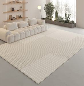 Contemporary Floor Carpets under Sofa, Modern Area Rug in Living Room, Bedroom Modern Rugs, Large Modern Rugs for Sale-LargePaintingArt.com