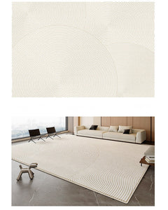 Large Modern Rugs for Living Room, Bedroom Modern Rugs, Dining Room Geometric Modern Rugs, Contemporary Modern Rugs under Coffee Table-LargePaintingArt.com