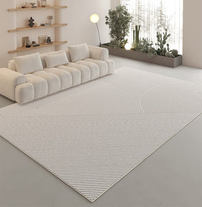 Contemporary Carpet for Study Room, Modern Rugs in Dining Room, Large Modern Area Rugs in Living Room, Abstract Geometric Modern Rugs-LargePaintingArt.com