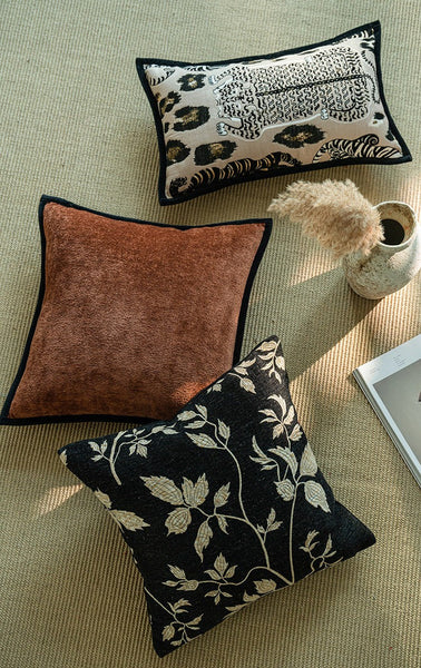 Large Decorative Throw Pillows, Modern Decorative Pillow Covers, Decorative Pillow Arrangement Ideas for Couch, Decorative Pillows for Living Room-LargePaintingArt.com