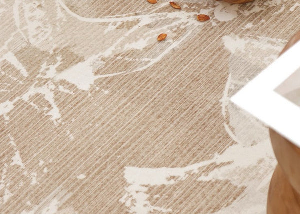 French Style Modern Rugs for Interior Design, Bedroom Modern Soft Rugs, Contemporary Modern Rugs under Dining Room Table, Flower Pattern Modern Rugs for Living Room-LargePaintingArt.com