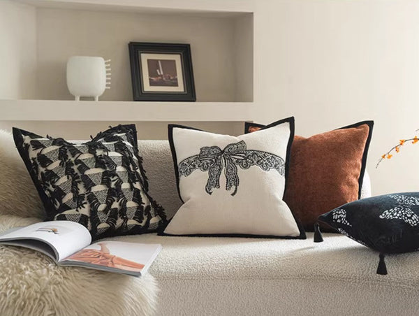 Large Decorative Throw Pillows, Decorative Pillow Arrangement Ideas for Couch, Modern Decorative Pillows for Living Room, Decorative Pillow Covers-LargePaintingArt.com