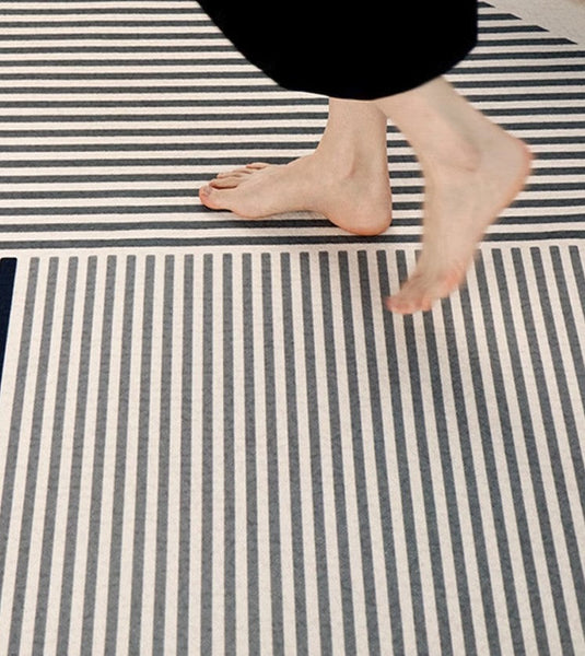 Contemporary Area Rugs under Sofa, Living Room Modern Area Rug, Large Area Rugs for Office, Bedroom Modern Floor Rugs-LargePaintingArt.com