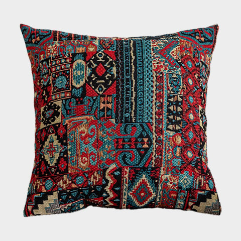 Traditional Rustic Sofa Pillows for Bedroom, Large Decorative Throw Pillows, Geometric Pattern Throw Pillow for Couch, Bohemian Decorative Sofa Pillows-LargePaintingArt.com