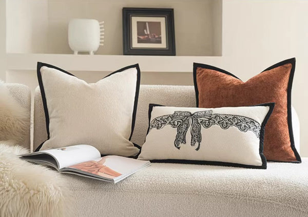 Decorative Pillow Arrangement Ideas for Couch, Large Decorative Throw Pillows, Modern Decorative Pillows for Living Room, Decorative Pillow Covers-LargePaintingArt.com
