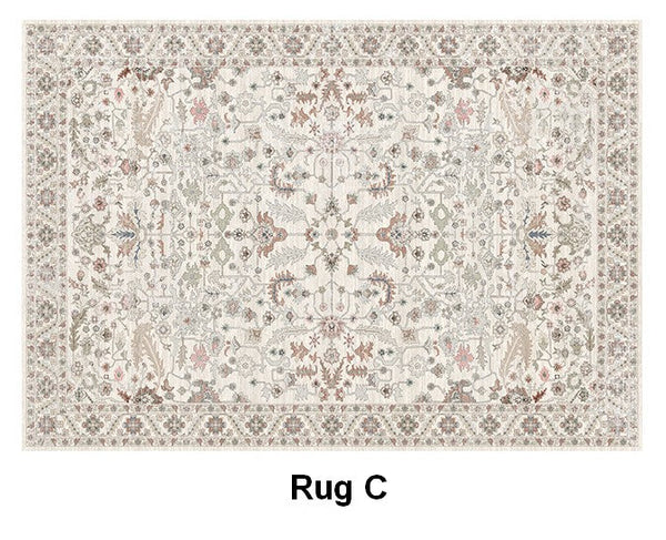 Vintage Rugs for Bedroom, Persain Rugs for Dining Room, Oversized Area Rugs for Living Room, Extra Large Vintage Persian Rugs, Antique Persian Rug-LargePaintingArt.com