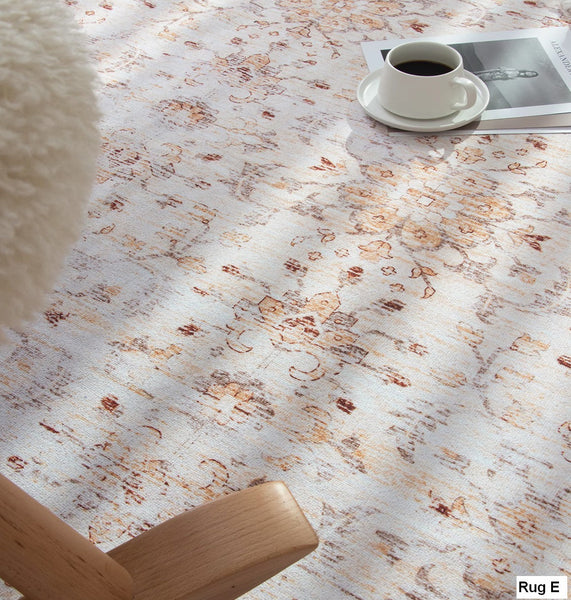 Persain Rugs for Dining Room, Oversized Area Rugs for Living Room, Extra Large Vintage Persian Rugs, Antique Persian Rug, Vintage Rugs for Bedroom-LargePaintingArt.com
