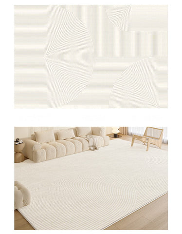Bedroom Modern Rugs, Dining Room Geometric Modern Rugs, Large Modern Rugs for Living Room, Contemporary Modern Rugs under Coffee Table-LargePaintingArt.com