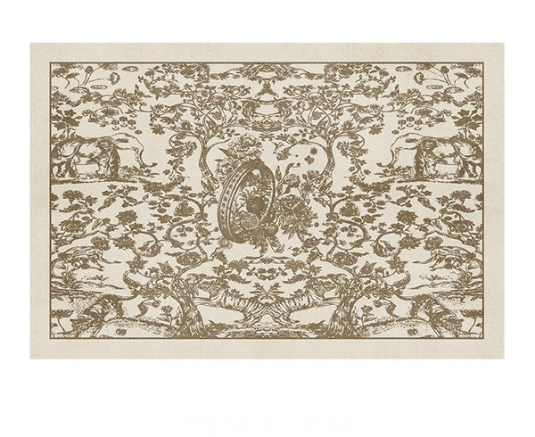 Soft Rugs under Coffee Table, Contemporary Modern Rugs for Living Room, Thick French Style Modern Rugs for Interior Design, Modern Rugs for Dining Room-LargePaintingArt.com
