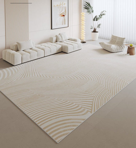 Large Modern Area Rugs in Living Room, Bedroom Contemporary Modern Rugs, Modern Rugs in Dining Room Area, Large Geometric Carpets-LargePaintingArt.com