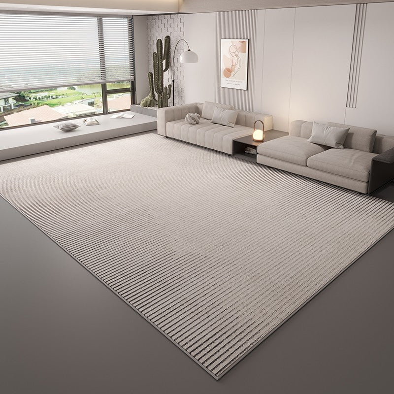 Large Modern Rugs in Living Room, Grey Modern Rugs under Sofa, Abstract Contemporary Rugs for Bedroom, Dining Room Floor Carpets, Modern Rugs for Office-LargePaintingArt.com