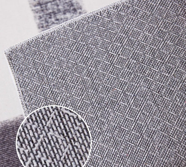 Abstract Area Rugs for Living Room, Geometric Contemporary Modern Rugs Next to Bed, Modern Carpets for Office, Modern Soft Rugs under Dining Room Table-LargePaintingArt.com