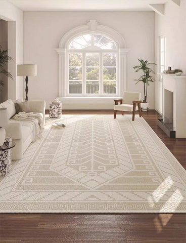Large Modern Rugs for Living Room, Modern Rugs under Dining Room Table, Modern Carpets for Bedroom, Geometric Contemporary Modern Rugs Next to Bed-LargePaintingArt.com