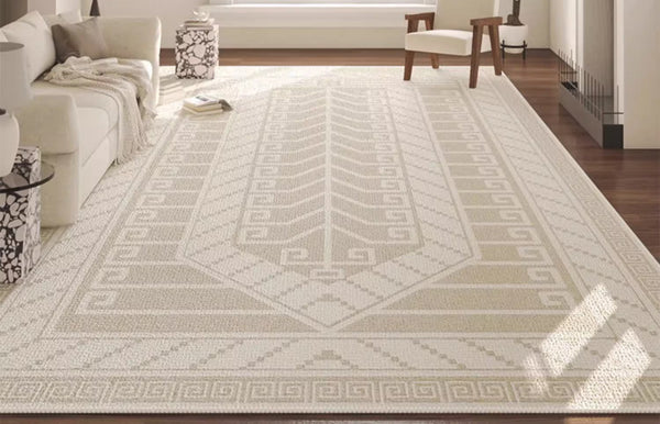 Large Modern Rugs for Living Room, Modern Rugs under Dining Room Table, Modern Carpets for Bedroom, Geometric Contemporary Modern Rugs Next to Bed-LargePaintingArt.com