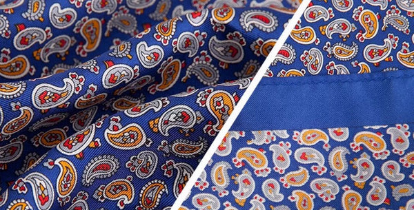 Mens Dress Silk Scarf, Skinny Silk Scarf Men, Pure Silk Square Scarf, Soft Silk Scarf Mens, Silk Neckerchief For Men, Summer Silk Scarf Men, Formal Silk Scarf Mens, Small Square Silk Scarf-LargePaintingArt.com