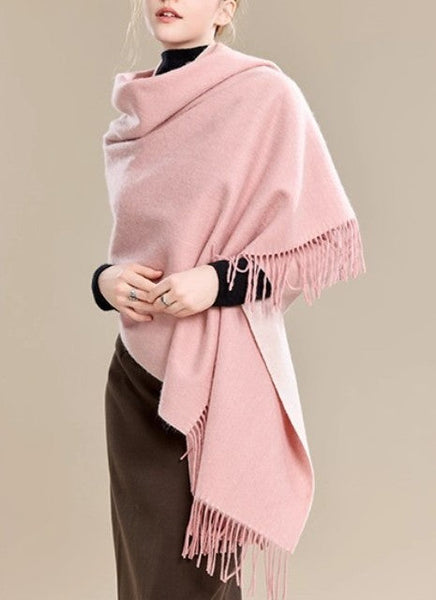 Fashion Scarf, Christmas Gift, Gifts for Her, Long Wool Scarf, Soft Wool Scarf for Women, Evening Wrap, Winter Shawl, Elegant Shawl, Warm Cape-LargePaintingArt.com