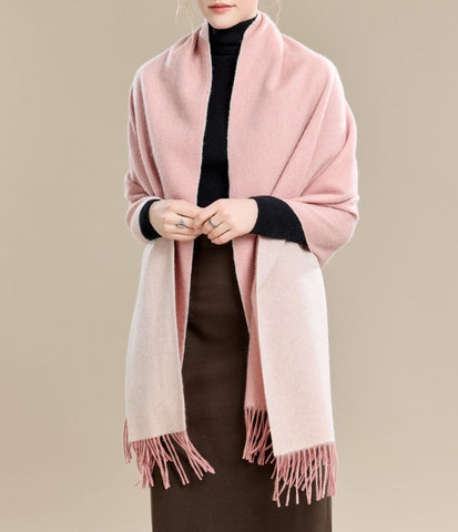 Fashion Scarf, Christmas Gift, Gifts for Her, Long Wool Scarf, Soft Wool Scarf for Women, Evening Wrap, Winter Shawl, Elegant Shawl, Warm Cape-LargePaintingArt.com