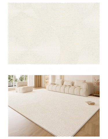 Living Room Abstract Modern Rugs, Extra Large Modern Rugs under Dining Room Table, Contemporary Modern Rugs, Contemporary Geometric Carpets-LargePaintingArt.com