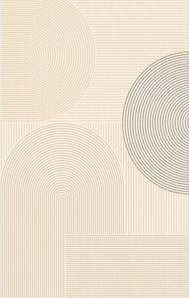 Bedroom Floor Rugs, Geometric Contemporary Rugs for Dining Room, Extra Large Modern Rugs for Living Room, Oversized Modern Rug for Living Room-LargePaintingArt.com