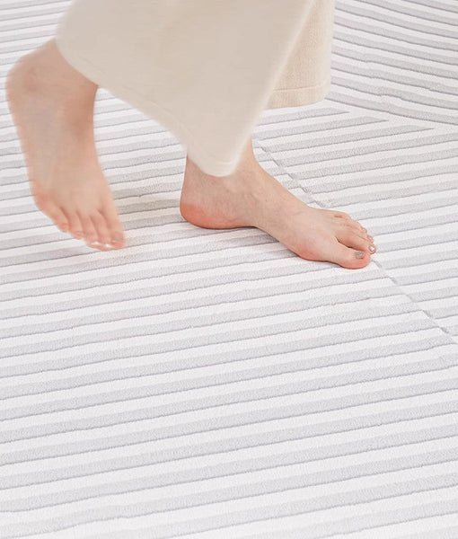 Contemporary Modern Rugs Next to Bed, Geometric Modern Rugs under Dining Room Table, Modern Carpets for Office, Abstract Area Rugs for Living Room-LargePaintingArt.com