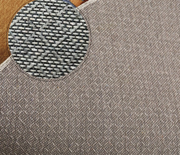 Modern Rugs under Coffee Table, Abstract Contemporary Round Rugs, Modern Rugs for Dining Room, Geometric Modern Rugs for Bedroom-LargePaintingArt.com