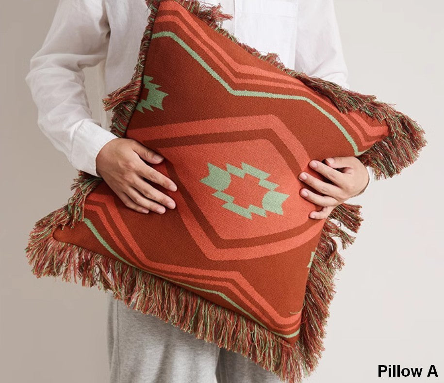 Simple Decorative Pillow Covers, Modern Decorative Pillow for Interior Design, Contemporary Modern Sofa Pillows for Bedroom, Square Modern Pillows for Couch-LargePaintingArt.com