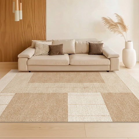 Large Modern Rugs for Living Room, Mid Century Modern Rugs for Bedroom, Contemporary Abstract Rugs under Dining Room Table-LargePaintingArt.com