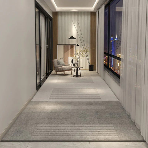 Non Slip Modern Long Hallway Runners, Entrance Hallway Runners, Extra Long Hallway Runners, Long Narrow Runner Rugs, Entryway Runner Rug Ideas-LargePaintingArt.com
