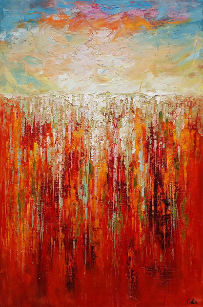 Canvas Painting, Original Artwork, Original Painting, Custom Extra Large Painting-LargePaintingArt.com