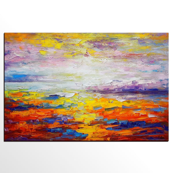 Custom Original Wall Art, Large Canvas Painting, Abstract Art Painting, Contemporary Artwork-LargePaintingArt.com