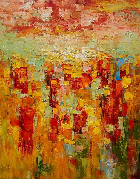 Abstract Acrylic Paintings, Abstract Painting for Living Room, Simple Modern Paintings, Custom Abstract Art Painting-LargePaintingArt.com