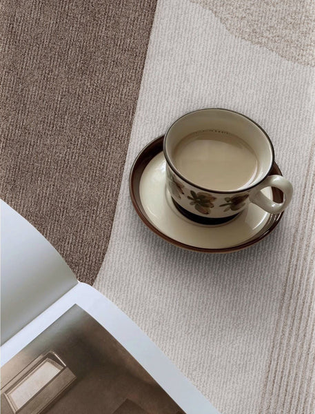 Extra Large Modern Rugs for Living Room, Abstract Contemporary Modern Rugs, Geometric Area Rugs for Bedroom, Modern Rugs for Office-LargePaintingArt.com