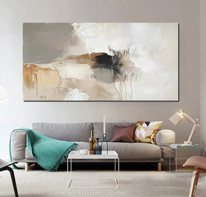 Hand Painted Wall Art Painting, Large Modern Acrylic Painting, Contemporary Canvas Artwork, Abstract Wall Art Paintings, Modern Art for Dining Room-LargePaintingArt.com