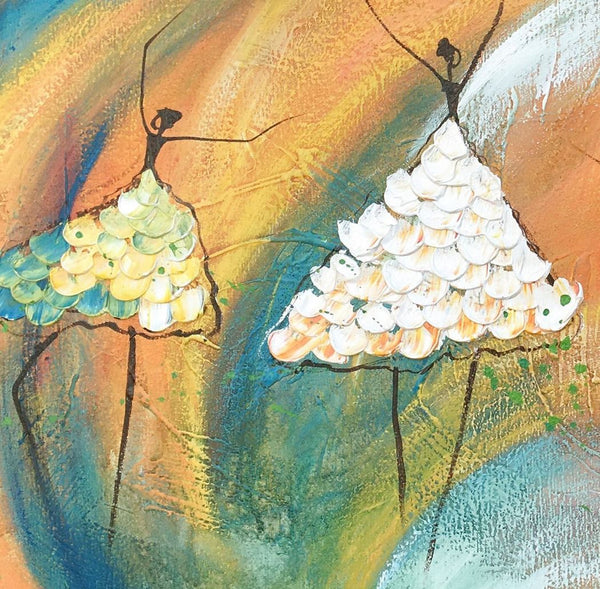 Canvas Paintings for Bedroom, Ballet Dancer Painting, Simple Wall Art Painting, Abstract Canvas Painting, Abstract Wall Art Paintings, Large Painting for Sale-LargePaintingArt.com