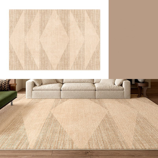 Modern Rugs under Dining Room Table, Geometric Modern Carpets for Office, Abstract Modern Rugs for Living Room, Contemporary Modern Rugs Next to Bed-LargePaintingArt.com