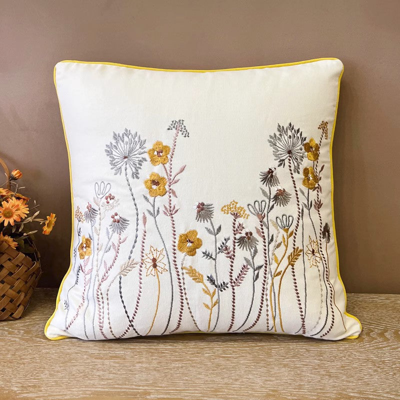 Simple Decorative Throw Pillows For Couch, Minimalist Home Decor, Soft Cotton Linen Cushions