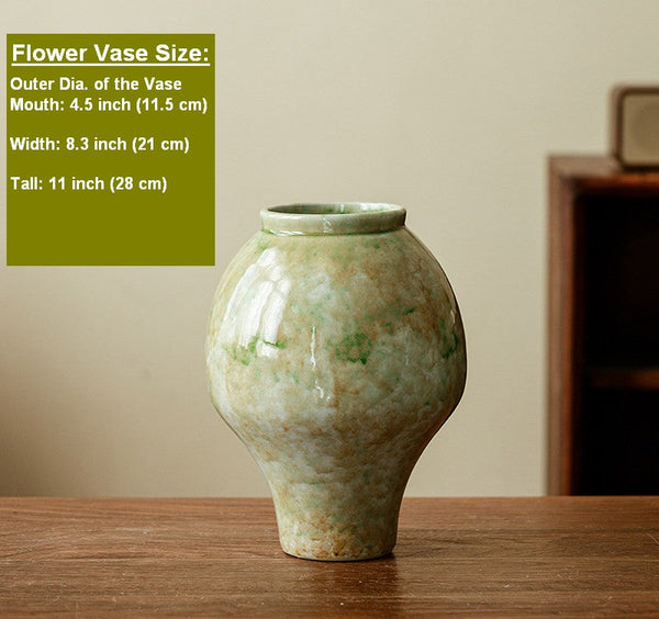 Centerpiece Ceramic Bud Vases, Porcelain Flower Vases, Flower Vases on Table, Handmade Water Holding Flower Vase-LargePaintingArt.com