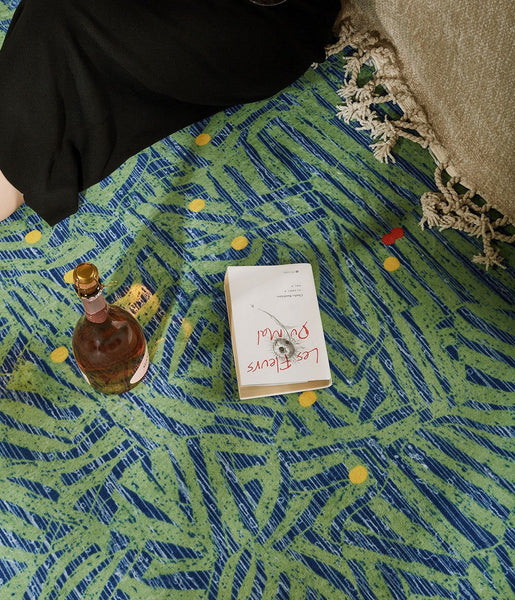 Contemporary Modern Rugs Next to Bed, Abstract Area Rugs for Living Room, Modern Carpets for Office, Geometric Modern Rugs under Dining Room Table-LargePaintingArt.com