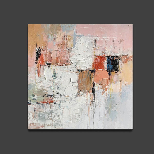 Extra Large Abstract Paintings on Canvas, Hand Painted Abstract Painting, Bedroom Wall Art Ideas, Simple Painting Ideas for Bedroom-LargePaintingArt.com