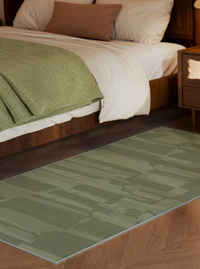 Modern Rug Ideas for Living Room, Green Modern Rugs under Sofa, Abstract Contemporary Rugs for Bedroom, Dining Room Floor Rugs-LargePaintingArt.com