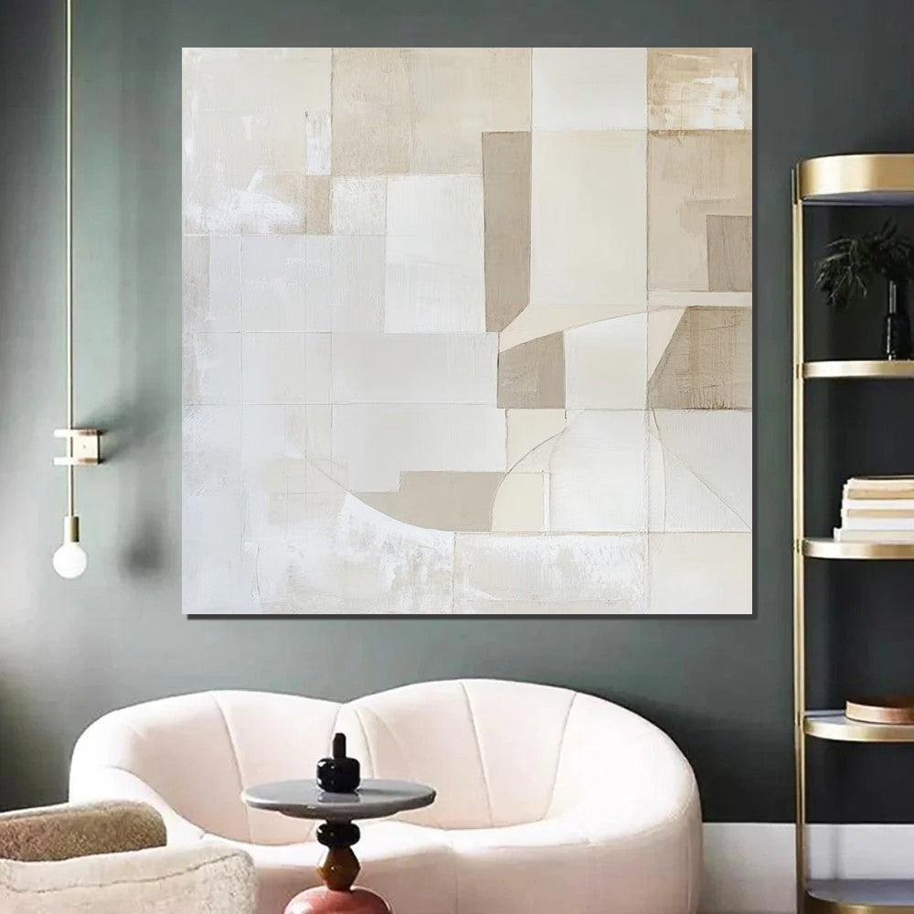 Contemporary Modern Artwork, Large Modern Canvas Painting, Wall Art for Bedroom, Hand Painted Wall Art Painting-LargePaintingArt.com