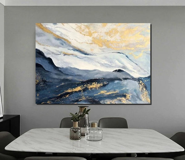 Contemporary Acrylic Art, Buy Large Paintings Online, Simple Modern Art, Large Wall Art Ideas, Large Painting for Dining Room-LargePaintingArt.com